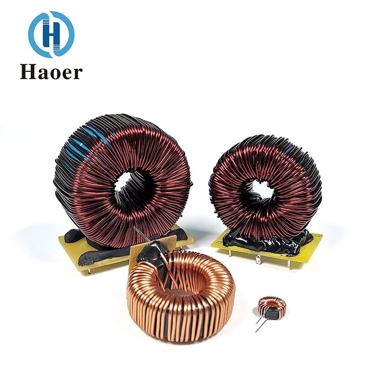 Inductor Difreálach Coil Fáinne Maighnéadach Iarainn-sileacain-alúmanam